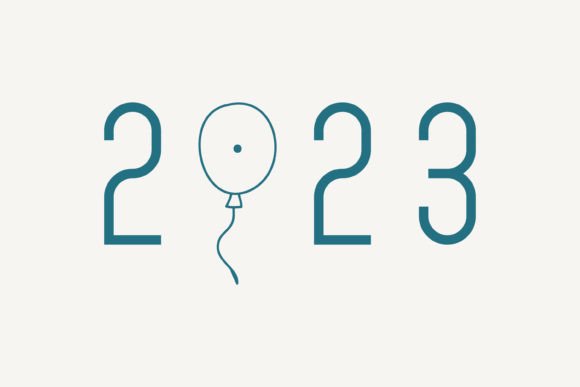 2023 New Year SVG: A Festive Graphic for Local Crafts