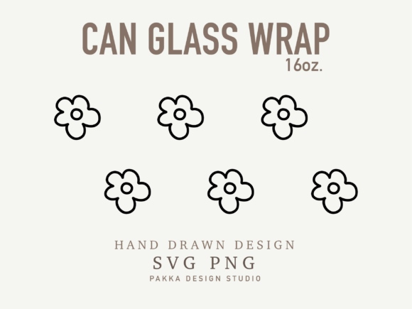 Can Glass Svg Boho Flower Wrap: A Graphics Must for Crafts