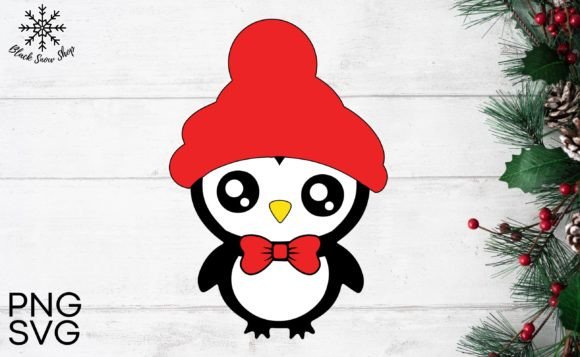 Christmas Boy Penguin Svg: A Charming Addition to Your Crafts and Graphics