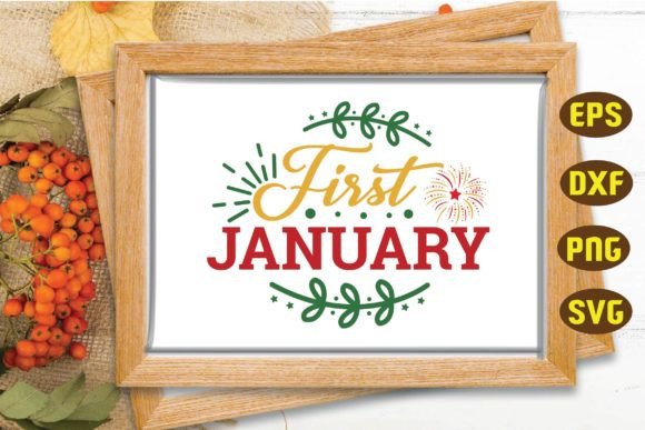 First January Svg: Graphics & Crafts Review