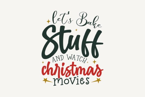 Let's Bake Stuff and Watch Christmas Mov: A Crafty Graphics Review