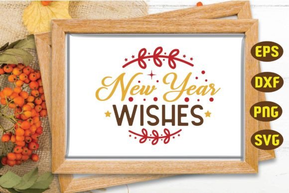 New Year Wishes SVG: Graphics & Crafts Review