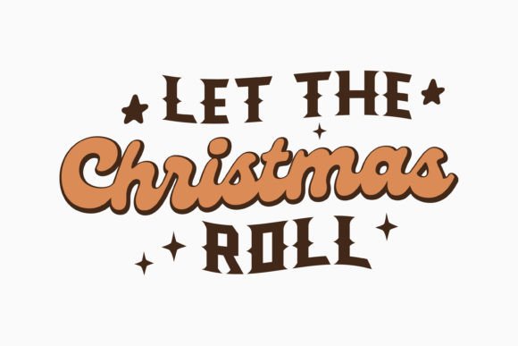 Retro Christmas Quote SVG: A Festive Embroidery Design