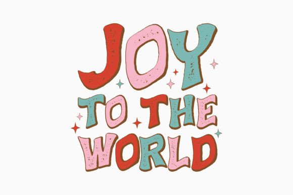Retro Christmas Quote Svg Joy to the Season