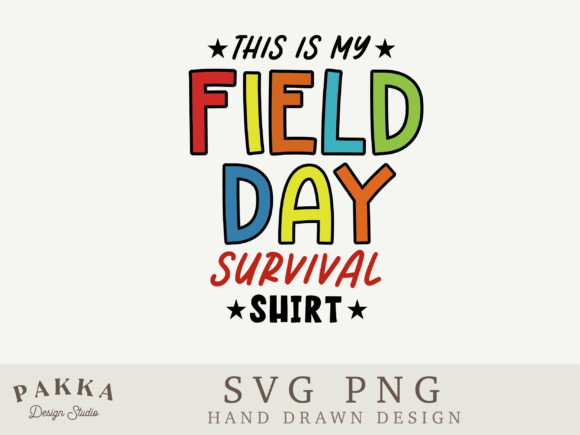 This is My Field Day Survival Shirt Svg: A Versatile Graphics Asset for Crafts