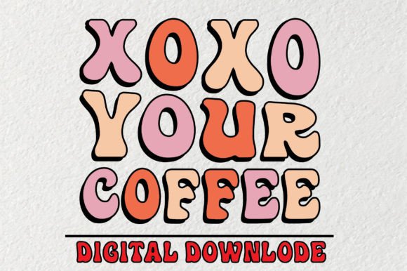 Xoxo Your Coffee SVG: Graphics & Crafts Asset Review